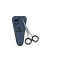 Bartschere mit Leder-Etui 4.5 Zoll Bartschere mit Leder-Etui 4.5 Zoll